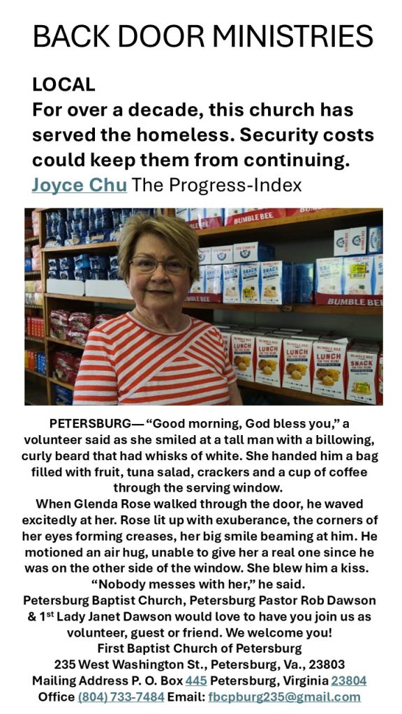 FOOD CLOTHES AND SHARING LOVE OF JESUS CHRIST FEEDING CLOTHING LOVING OUR NEIGHBORS DAILY Will you join us? Volunteers welcomed.